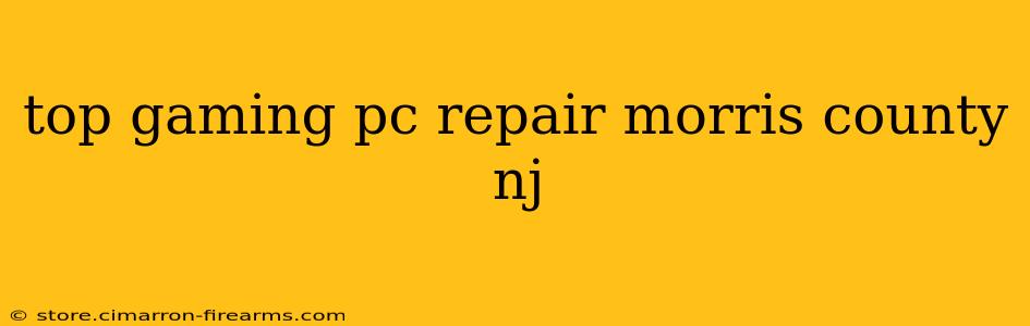 top gaming pc repair morris county nj