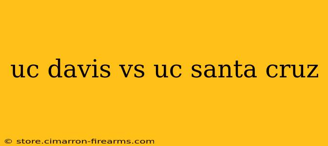 uc davis vs uc santa cruz