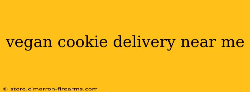 vegan cookie delivery near me