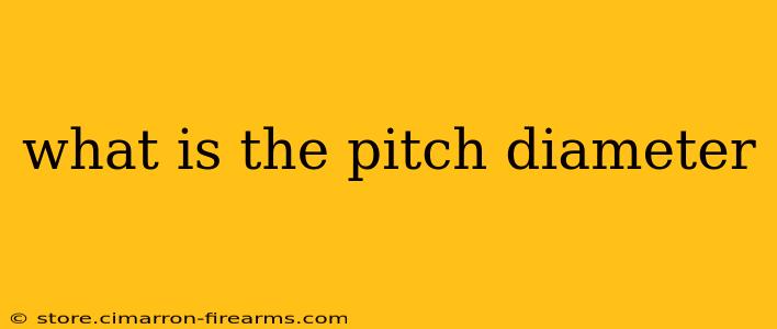 what is the pitch diameter